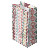 Boho Pattern Klein Cadeauzakje (Voorkant Gekanteld)