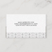 Boho Pattern | Kleurblok Visitekaartje (Achterkant)