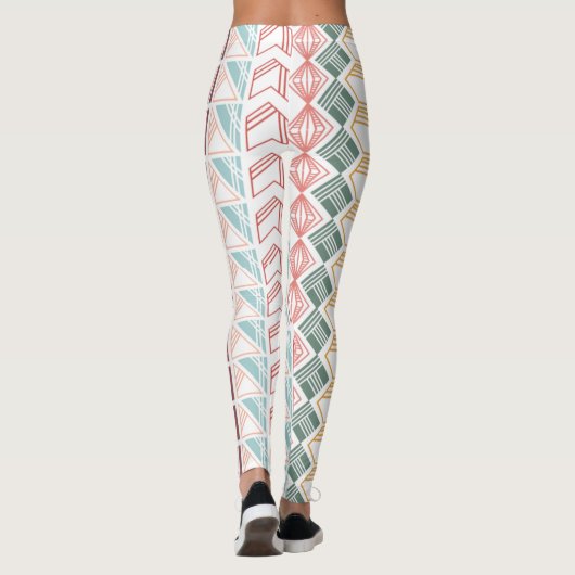 Boho Pattern Leggings (Achterkant)