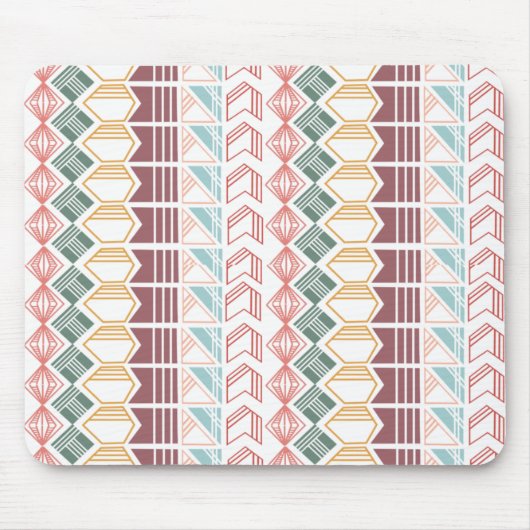 Boho Pattern Muismat (Voorkant)