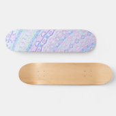 Boho Pattern Persoonlijk Skateboard (Horizontaal)