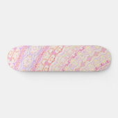 Boho Pattern Persoonlijk Skateboard (Horizontaal)