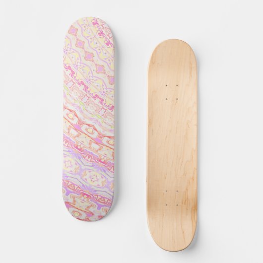 Boho Pattern Persoonlijk Skateboard (Voorkant)