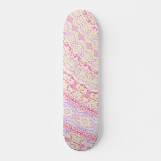 Boho Pattern Persoonlijk Skateboard (Voorkant)