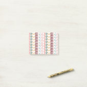Boho Pattern Post-it® Notes (Op bureau)