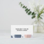 Boho Pattern Visitekaartje (Staand voorkant)