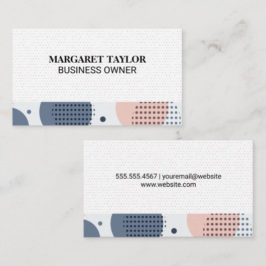 Boho Pattern Visitekaartje (Voorkant / Achterkant)