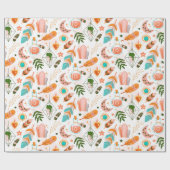 Boho Pattern Wrapping Paper Cadeaupapier (Vlak)