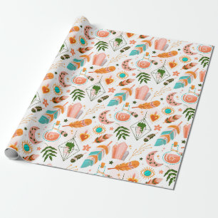 Boho Pattern Wrapping Paper Cadeaupapier