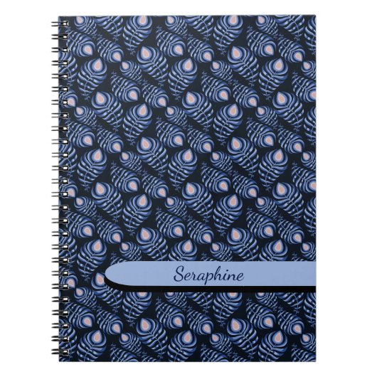 Boho Pauwveer Notitieboek (Voorkant)