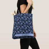 Boho Pauwveer Tote Tas (Dichtbij)