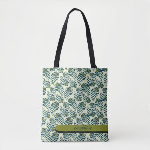 Boho Pauwveer Tote Tas