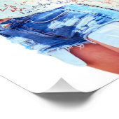 Boho Peace Rainbow Poster (Hoek)