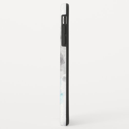 *~* Boho Peace Sign Feathers Flowers GrungeTribal Case-Mate iPhone Case (Achterkant/links)