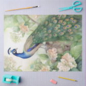  Boho Peacock Peacocks Ontkoppeling Tissuepapier (Craft)