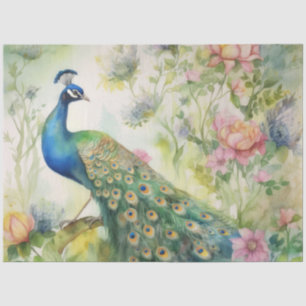  Boho Peacock Peacocks Ontkoppeling Tissuepapier