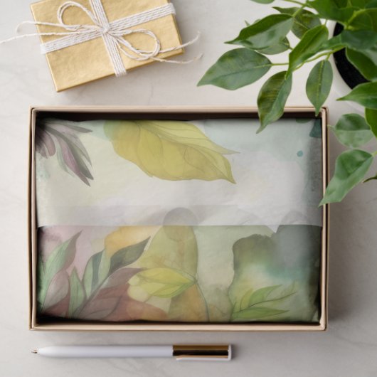 Boho Peacock Peacocks Ontkoppeling Tissuepapier (Geschenk)