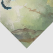  Boho Peacock Peacocks Ontkoppeling Tissuepapier (Detail)