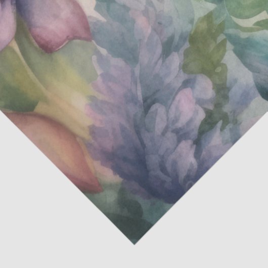  Boho Peacock Peacocks Ontkoppeling Tissuepapier (Detail)