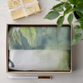 Boho Peacock Peacocks Ontkoppeling Tissuepapier (Geschenk)