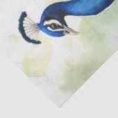 Boho Peacock Peacocks Ontkoppeling Tissuepapier (Detail)