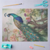 Boho Peacock Peacocks Ontkoppeling Tissuepapier (Craft)