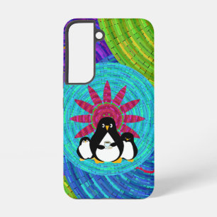 BoHo Penguins Samsung Galaxy Hoesje