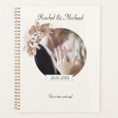 BOHO Personalisierbar Foto Hochzeit Planner (Voorkant)