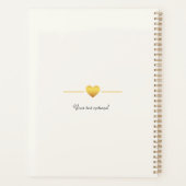 BOHO Personalisierbar Foto Hochzeit Planner (Achterkant)