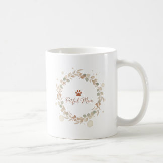 Boho Petful Mom Wreath Mug Koffiemok