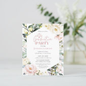 Boho Photo Law School Uitnodiging voor afstudeerfe (Staand voorkant)