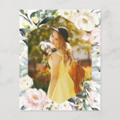 Boho Photo Law School Uitnodiging voor afstudeerfe (Achterkant)