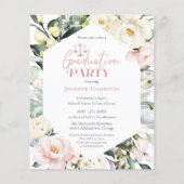 Boho Photo Law School Uitnodiging voor afstudeerfe (Voorkant)