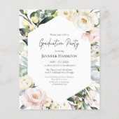 Boho Photo Pharmacy School Afstudeerfeest Uitnodig (Achterkant)