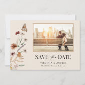 Boho Photo Save the Date (Voorkant)