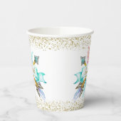 Boho Pijl Baby Shower Papieren Bekers (Links)