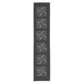Boho Pijlen en Zon V1 ID748 Korte Tafelloper (Voorkant)