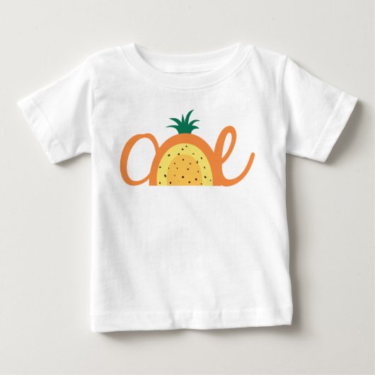 Boho Pineapple Rainbow 1st Birthday (Voorkant)
