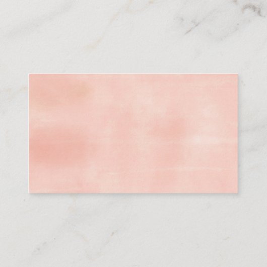 Boho Pink Animals Oerwoud Diaper Raffle Informatiekaartje (Achterkant)