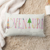 Boho Pink Baby Girl Adventure Teepee Sierkussen Kussen (Deken)