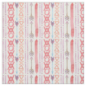 Boho Pink Bold Waterverf Stof (Swatch)