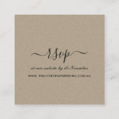 BOHO PINK CHRIST THORN BLOOM WEBSITE RSVP VIERKANTE VISITEKAARTJE (Achterkant)