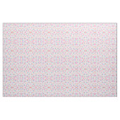Boho Pink Daisy Flowers Patroon Stof (Yard (91,4 cm))