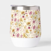 Boho Pink Wildflower Watercolor  (Rechts)