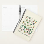 Boho Plant Lady Modern Houseplant Monogrammed Planner<br><div class="desc">Voor de persoon in je leven die gelooft dat je nooit te veel planten kunt hebben,  een moderne boho-stijl illustratie van allerlei soorten planten binnen en buiten,  waaronder trendy monstera-bladeren,  hangende planten,  veerboten,  bonsai,  huisplanten en nog veel meer.</div>