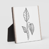 Boho plant ontwerp fotoplaat (Voorkant)