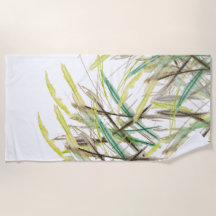 Boho Planten Waterverf Handgeschilderd