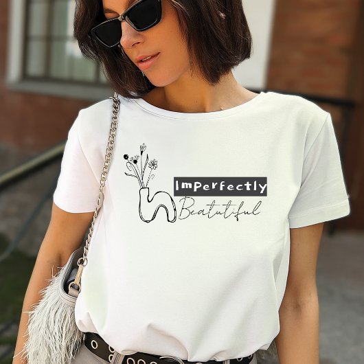 Boho Planter Onvolmaakt Mooi Positief  T-shirt