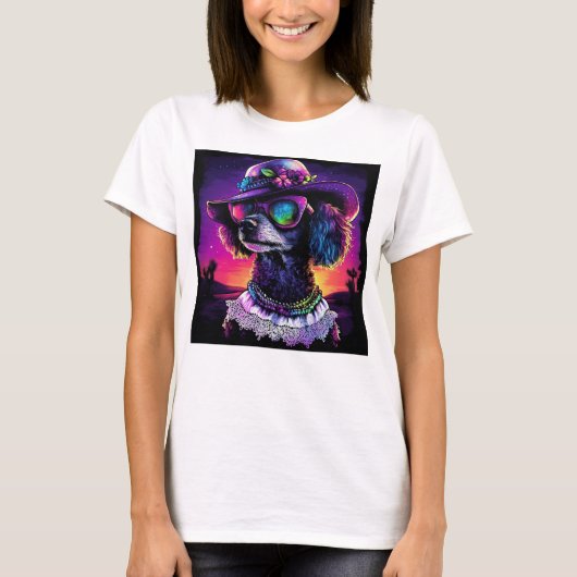 Boho Poedel T-shirt (Voorkant)
