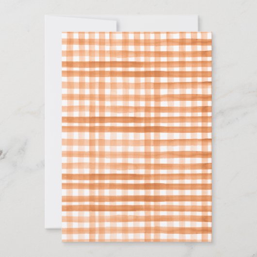 Boho pompoen gebladerte Herfst in liefde Vrijgezel Kaart (Achterkant)